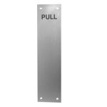 Jedo Engraved Fingerplates "Pull"