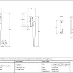 Anvil Locking Night-Vent Monkeytail Fastener