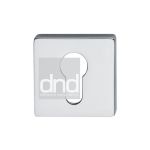 DND - Euro Profile Keyhole Escutcheon Square - BD04E