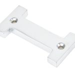 From The Anvil Satin Chrome Letter
