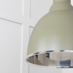 Smooth Nickel Brindley Cluster Pendant in Tump