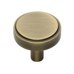 Heritage Brass - Stepped Disc Cabinet Knob