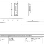 From the Anvil Hook & Band Hinge - Cranked (pair)