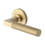 Heritage Brass - Signac Door Handle on Round Rose
