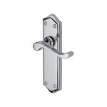 Heritage Brass - Buckingham Door Handle on Plate