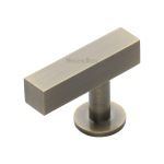 Heritage Brass - Offset Square Cabinet Knob