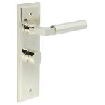 Burlington Westminster Door Handles On Back Plate with Turn & Release