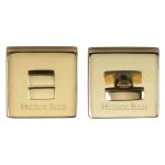 Heritage Brass - Square Bathroom Turn & Release - SQ5040