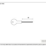 Chubb Short Security Star Key