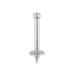 Masonry Nails - Washered - Zinc