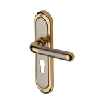 Heritage Brass - Vienna Door Handle on Plate