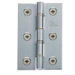 Double Stainless Steel Washered Brass Butt Hinge