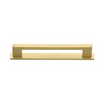 Heritage Brass - Metro Cabinet Pull Handle with Plate