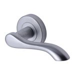 Sorrento - Aurora Door Handle on Round Rose
