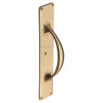 Heritage Brass - Door Pull Handle on Plate