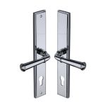 Heritage Brass - Colonial LH Door Handle on Plate