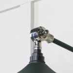 Smooth Nickel Flora Wall Light in Dingle