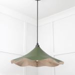 Smooth Nickel Flora Pendant in Heath