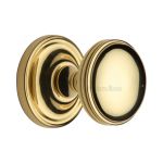 Heritage Brass - Whitehall Door Knob on Rose