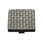 Heritage Brass - Square Weave Cabinet Knob