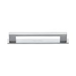 Heritage Brass - Metro Cabinet Pull Handle with Plate