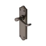Heritage Brass - Buckingham Door Handle on Plate