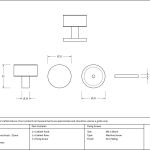Anvil Kelso Cabinet Knob
