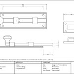 Anvil Slide Knob Bolt