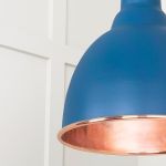 Smooth Copper Brindley Cluster Pendant in Upstream