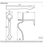 Anvil Gothic Thumblatch