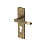 Heritage Brass - Victoria Door Handle on Plate