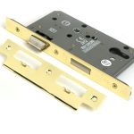 Euro Din Sash Lock - 60mm Backset/72mm Centre