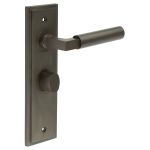Burlington Westminster Door Handles On Back Plate with Turn & Release