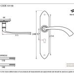 Anvil Gothic Curved Sprung Lever