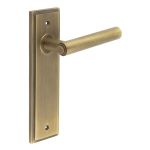 Burlington Richmond Lever on Back Plate