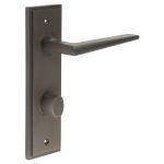 Burlington Mayfair Door Handles On Back Plate with Turn & Release