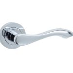 Gamma Door Handles On Rose