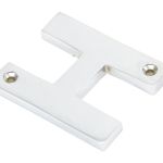 From The Anvil Satin Chrome Letter