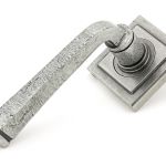 Avon Round Lever on Rose Set (Square) - Unsprung