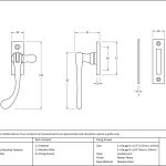 From The Anvil Handmade Peardrop Fastener