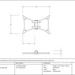 From The Anvil Butterfly Hinge (pair)