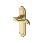 Heritage Brass - Lisboa Door Handle on Plate