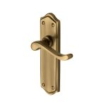 Heritage Brass - Buckingham Door Handle on Plate