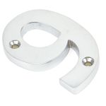 From The Anvil Satin Chrome Numeral