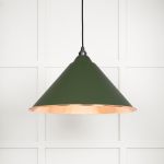 Hammered Copper Hockley Pendant in Heath