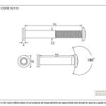 Anvil Door Viewer 180degree