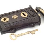Iron Davenport Rim Lock