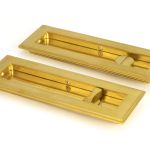 Anvil Art Deco Rectangular Pull - Privacy Set