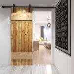 P C Henderson Rustic 100 Sliding Barn Door Kit