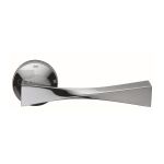 DND - Twist Door Handle on Round Rose